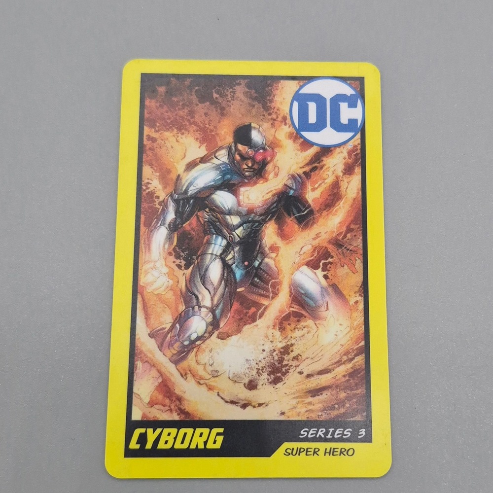 DC Comics Cyborg Series 3 Super Hero Card 047 Victor Stone Justice League